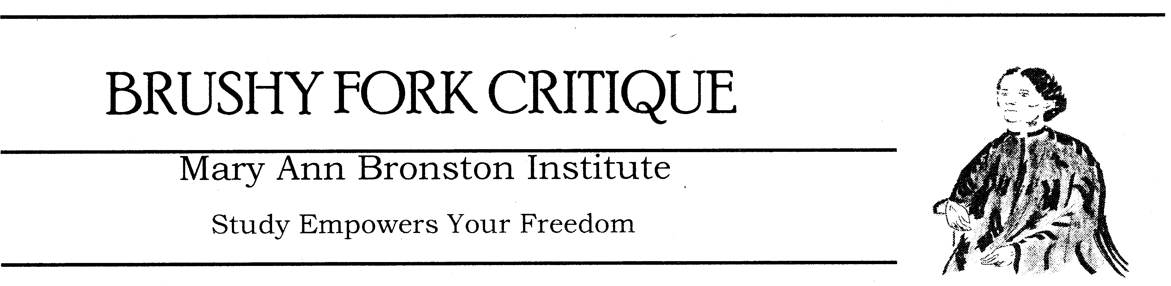 Journal of Mary Ann Bronston Institute